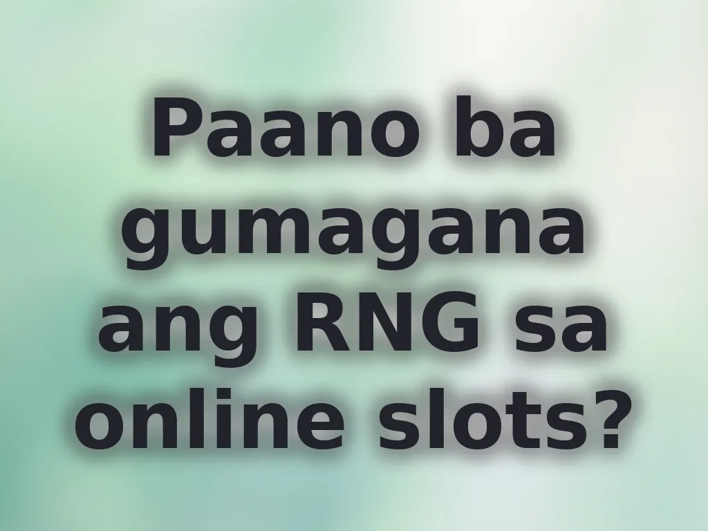 Paano ba gumagana ang RNG sa online slots?